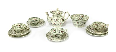 Lot 127 - A part tea set