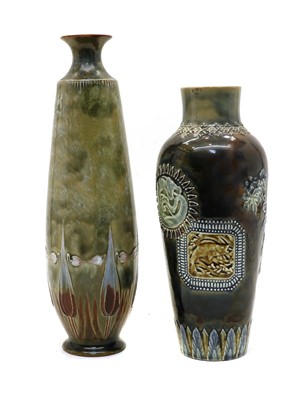 Lot 116 - A Royal Doulton stoneware vase