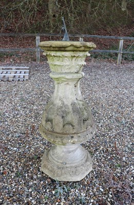 Lot 489A - A stone sundial