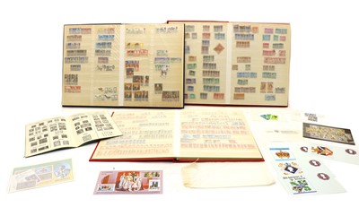 Lot 224 - Three bound albums of stamps