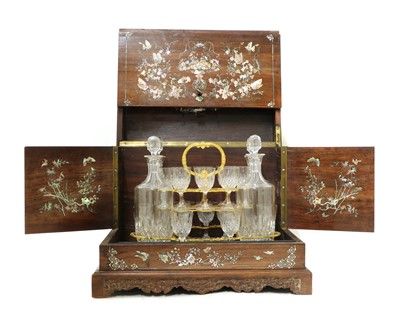Lot 176 - A Chinese export drinks cabinet