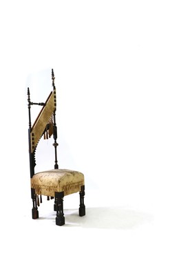 Lot 27 - A side chair
