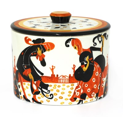 Lot 311 - A Lenci pot and cover