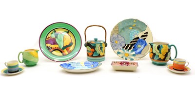 Lot 187 - A collection of Art Deco Gray's Pottery items