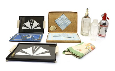 Lot 126 - A Cromlech Sylcon Damask boxed table cloth and napkins