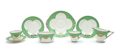 Lot 121 - A Royal Doulton Art Deco design tea set