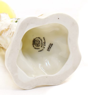 Lot 74 - A Royal Worcester porcelain figure of a canary