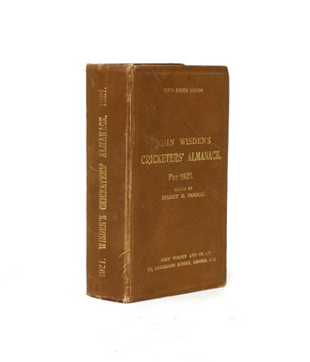 Lot 66 - WISDEN Cricketers' Almanack: 1921
