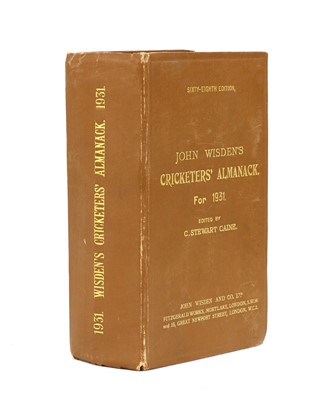 Lot 74 - WISDEN Cricketers' Almanack: 1931