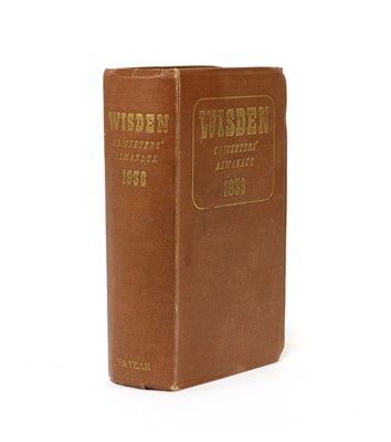 Lot 80 - WISDEN Cricketers' Almanack: 1938