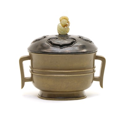 Lot 249 - A Chinese bronze incense burner