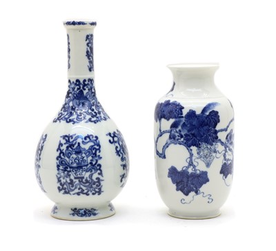 Lot 246 - One Chinese blue and white vase