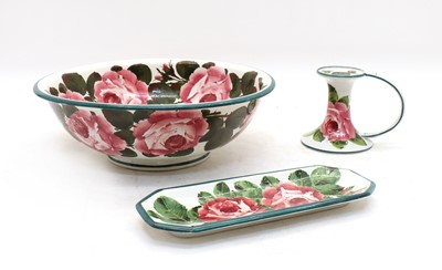 Lot 179 - A Wemyss 'Cabbage Rose' pottery bowl