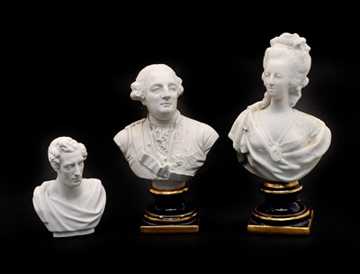 Lot 175 - A KPM Parian ware bust