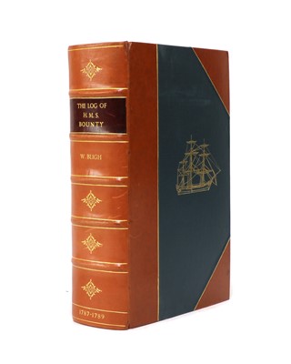 Lot 103 - GENESIS PRESS: BLIGH, Capt. W: The Log of HMS Bounty 1787-1791