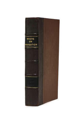 Lot 107 - CAPTAIN WILLIAM BLIGH’S COPY?? OF: Hamilton Moore’s Practical Navigator.