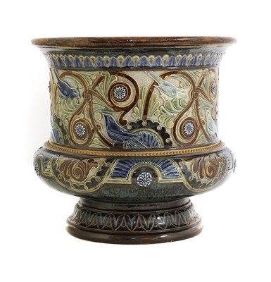 Lot 51 - A Doulton Lambeth stoneware jardinière