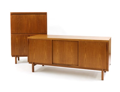 Lot 609 - A Swedish teak sideboard