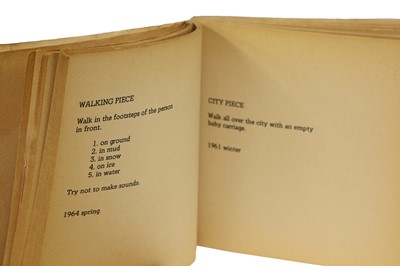 Lot 535 - A copy of 'Grapefruit' by Yoko Ono signed by John Lennon and Yoko Ono