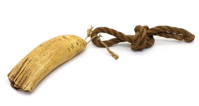 Lot 209 - A whale bone fragment