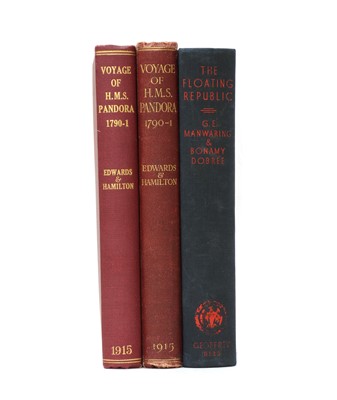 Lot 221 - 1 - Voyage of HMS 'Pandora' despatched to arrest the mutineers of The 'Bounty' in the South Seas