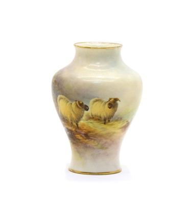 Lot 138 - A Royal Worcester vase