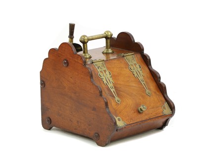 Lot 320 - A Victorian coal purdonium