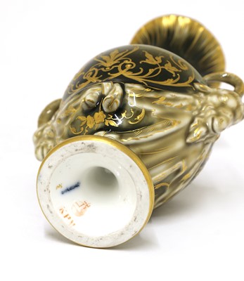 Lot 18 - A KPM Berlin Art Nouveau vase