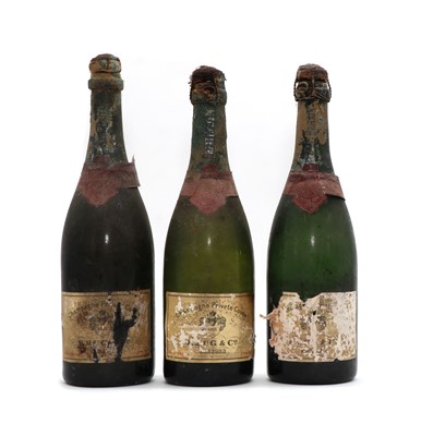 Lot 20 - Krug, Reims, Private Cuvee Extra Sec, 1928 (3)