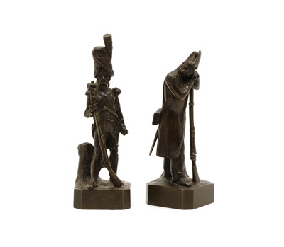 Lot 115 - A bronze figure