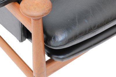 Lot 563 - A teak 'Bwana' armchair