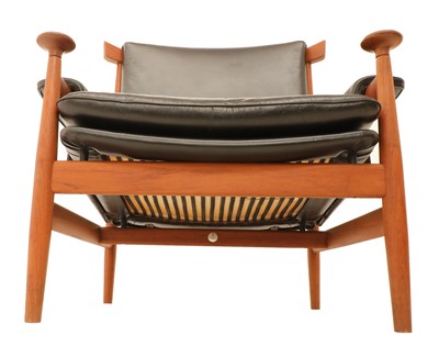Lot 563 - A teak 'Bwana' armchair