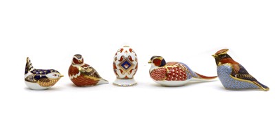 Lot 176 - A quantity of Royal Crown Derby paperweights