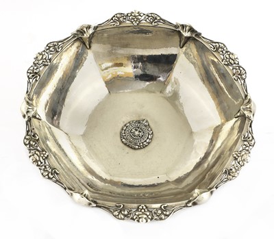 Lot 155 - An Arts and Crafts silver bowl