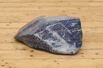 Lot 33 - A large lapis lazuli 'freeform' specimen