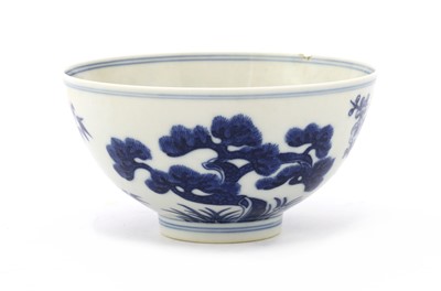 Lot 31 - A Chinese blue and white bowl
