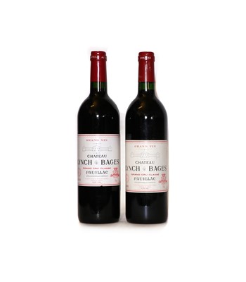 Lot 121 - Chateau Lynch Bages, 5eme Cru Classe, Pauillac, 1988, (1) and 1998, (1)