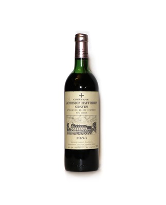 Lot 120 - Chateau La Mission Haut Brion, Pessac Leognan Grand Cru Classe, 1983, (1)