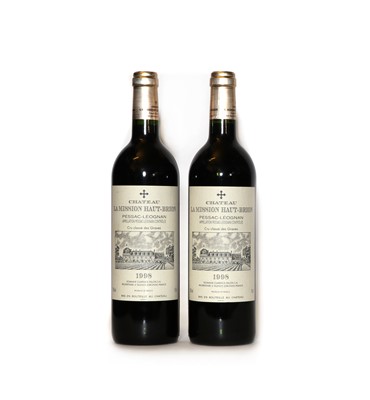 Lot 170 - Chateau La Mission Haut Brion,  Pessac Leognan Grand Cru Classe, 1998, (2)