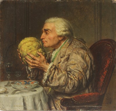 Lot 446 - Adolphe Henri Dubasty (French, 1814-1884)