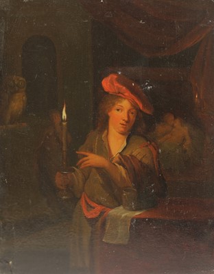 Lot 447 - Circle of Godfried Schalcken (Dutch, 1643-1706)