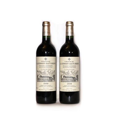 Lot 157 - Chateau La Mission Haut Brion,  Pessac Leognan Grand Cru Classe, 1999, (2)