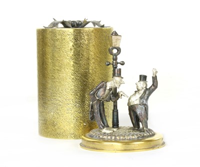 Lot 1341 - A set of ten silver and silver gilt Christmas Carol boxes, by Stuart Devlin, London 1971-1980