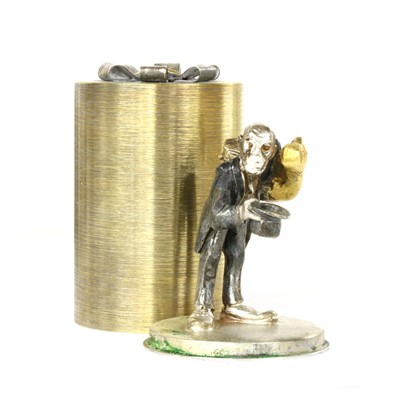 Lot 1341 - A set of ten silver and silver gilt Christmas Carol boxes, by Stuart Devlin, London 1971-1980