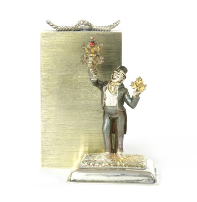 Lot 1341 - A set of ten silver and silver gilt Christmas Carol boxes, by Stuart Devlin, London 1971-1980