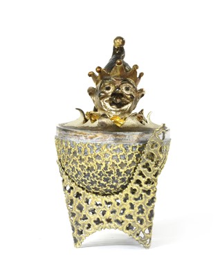 Lot 1346 - A silver gilt surprise egg, by Stuart Devlin