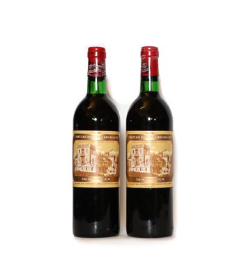 Lot 99 - Chateau Ducru Beaucaillou, 2eme Cru Classe, St Julien, 1978, (2)