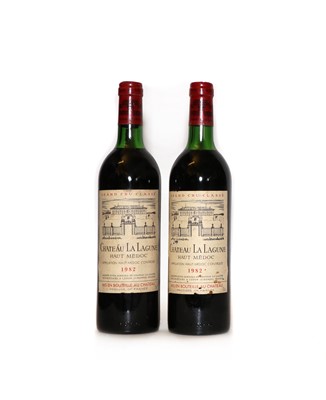 Lot 87 - Chateau La Lagune, 3eme Cru Classe, Haut Medoc, 1982, (2)