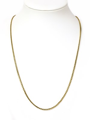 Lot 174 - An Italian gold ‘S’ link chain