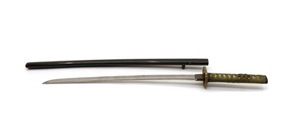 Lot 25 - A Japanese wakizashi